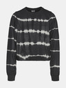 Noisy May Schwarz gemustertes Sweatshirt Noisy May Joan