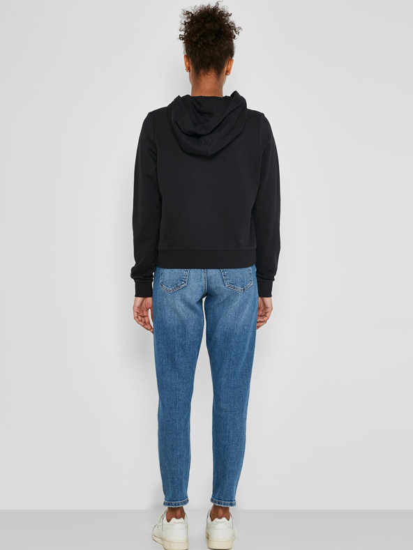 Noisy May Schwarzer Kapuzenpullover Noisy May Fame