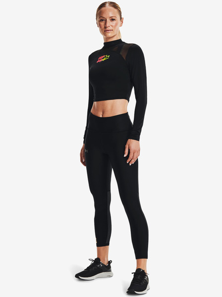 Under Armour Damen-T-Shirt Under Armour HG Q3 Crop Mockneck