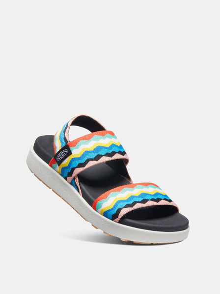 Keen Keen gelb und blau Damensandalen