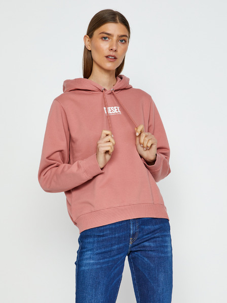 Diesel Diesel Angs Altrosa Damen Hoodie