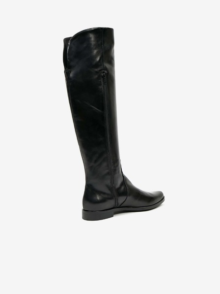 Ojju Schwarze Lederstiefel OJJU