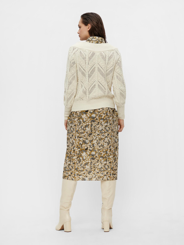 .OBJECT Cremefarbener Pullover .OBJECT Melanie