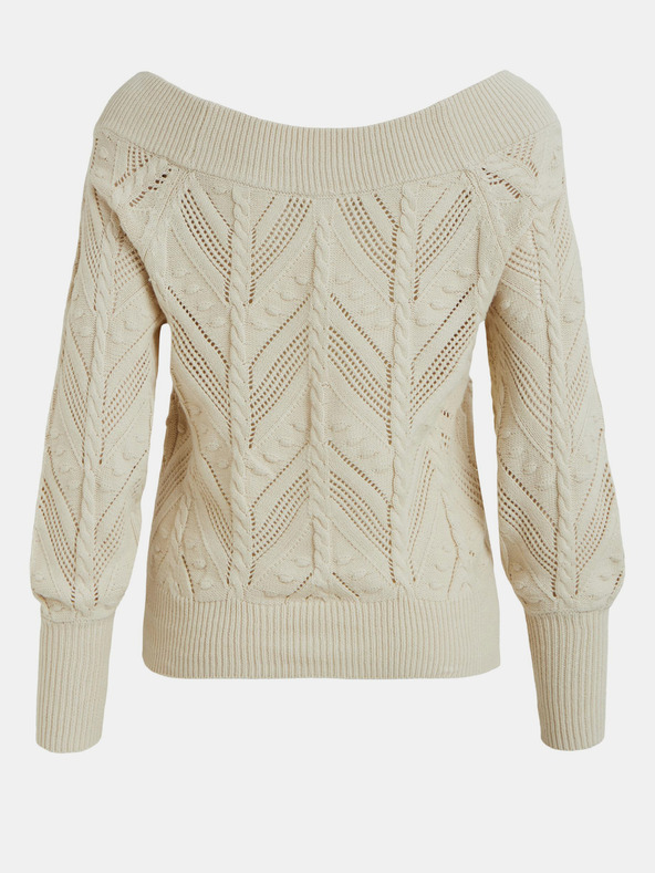 .OBJECT Cremefarbener Pullover .OBJECT Melanie