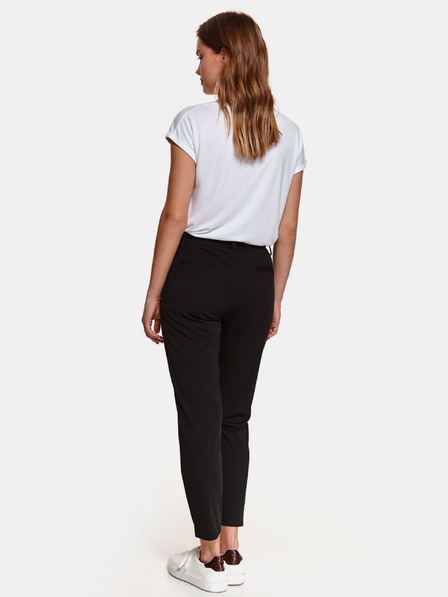 TOP SECRET Schwarze Cropped-Hose mit Krawatte TOP SECRET