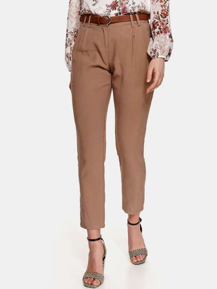 TOP SECRET Braune abgeschnittene Hose TOP SECRET