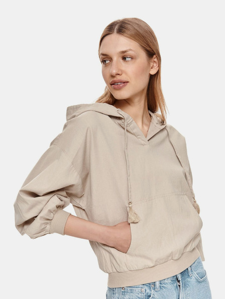 TOP SECRET Beigefarbener Kapuzenpullover TOP SECRET
