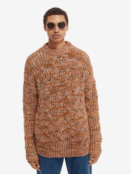 Scotch & Soda Brauner Scotch & Soda Pullover für Herren