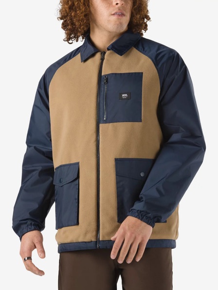 Vans Braune und blaue Herren-Wendejacke VANS Torrey