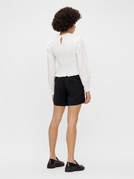 Pieces Schwarze Shorts mit Taschen Pieces Lynwen