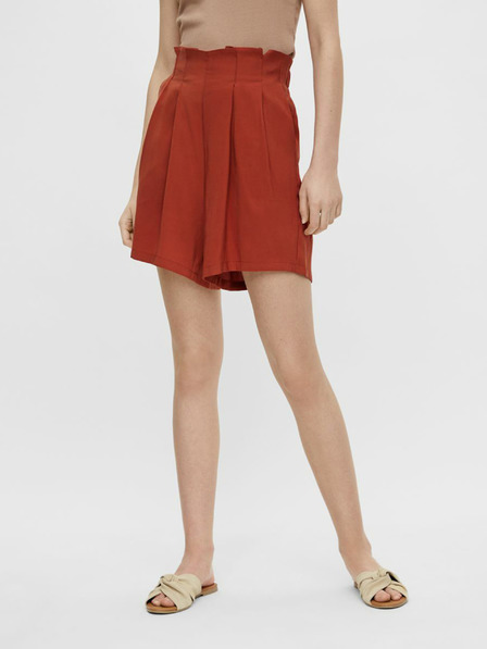 Pieces Braune Shorts mit Taschen Pieces Lynwen