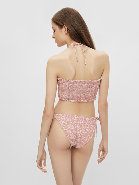 Pieces Rosa geblümter Bikiniunterteil Pieces Gaya