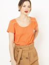 CAMAIEU Orangefarbene Bluse CAMAIEU