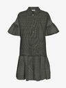 Noisy May Khaki kariertes Hemdkleid Noisy May Erik