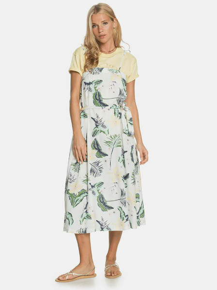 Roxy Weißer geblümter Midirock Roxy
