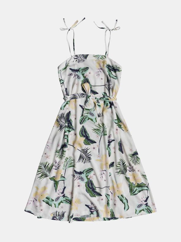 Roxy Weißer geblümter Midirock Roxy