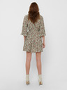 ONLY Khakifarbenes, lockeres Kleid mit Blumenmuster ONLY Kendall