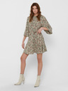 ONLY Khakifarbenes, lockeres Kleid mit Blumenmuster ONLY Kendall