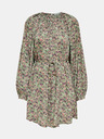 ONLY Khakifarbenes, lockeres Kleid mit Blumenmuster ONLY Kendall