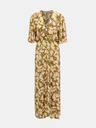 Pieces Khaki geblümtes Maxikleid Pieces Polly
