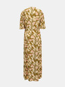 Pieces Khaki geblümtes Maxikleid Pieces Polly