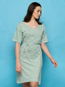 Tranquillo Grün-weiß gestreiftes Kleid Tranquillo