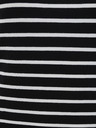 Noisy May Weiß-schwarz gestreiftes Basic-Kleid Noisy May Simma