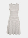 ONLY Weiß gestreiftes Kleid ONLY Felia