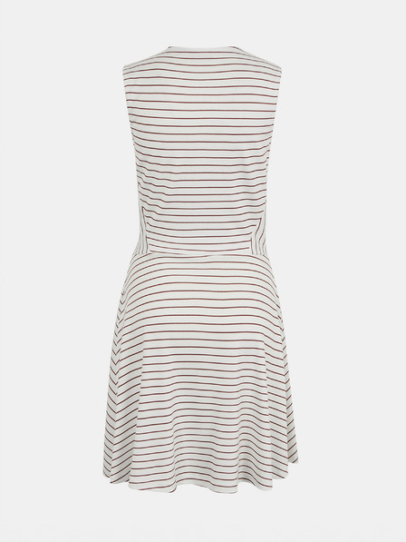 ONLY Weiß gestreiftes Kleid ONLY Felia