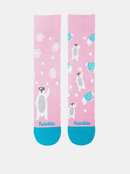 Fusakle Snowflake méďa Socken
