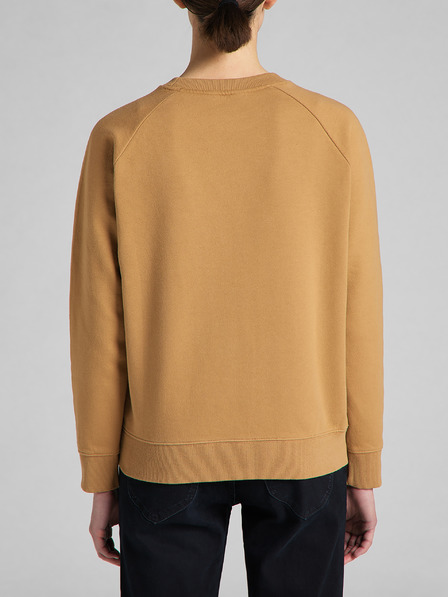 Lee Lee Crew Senffarbenes Damen-Sweatshirt