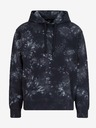 Armani Exchange Dunkelblauer gemusterter Herren-Kapuzenpullover Armani Exchange