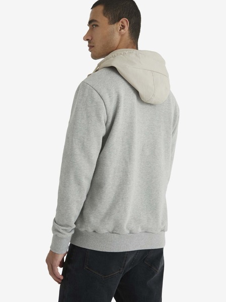 Desigual Beige-graues Desigual Amelio Sweatshirt für Herren