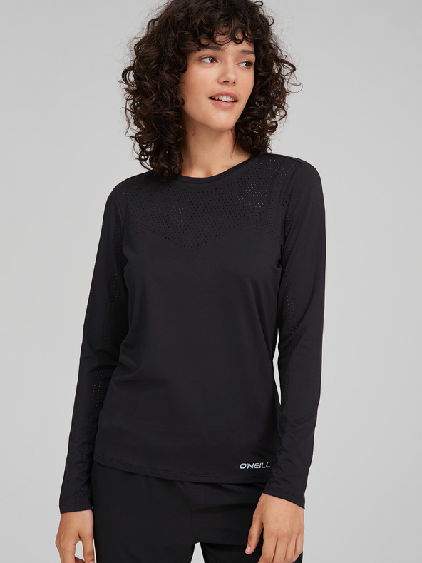 O'Neill Schwarzes O'Neill Travel Laser T-Shirt für Damen