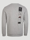 O'Neill Graues gemustertes O'Neill Base Camp Sweatshirt für Männer
