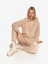 TOP SECRET Beigefarbener Damen-Kapuzenpullover TOP SECRET