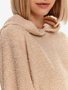 TOP SECRET Beigefarbener Damen-Kapuzenpullover TOP SECRET