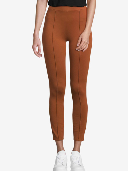 Tom Tailor Denim Braune Tom Tailor Denim Cropped Leggings für Damen