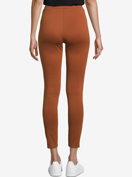 Tom Tailor Denim Braune Tom Tailor Denim Cropped Leggings für Damen