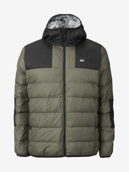 Picture Schwarze und grüne Picture Scape Sorona® Stepp-Wendejacke für Herren