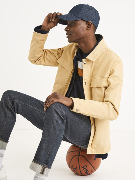 Celio Beige Jacke Celio Tumultcot