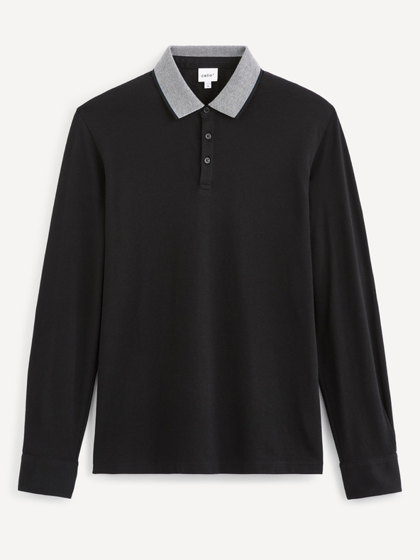 Celio Schwarzes Poloshirt Celio Sessicoml