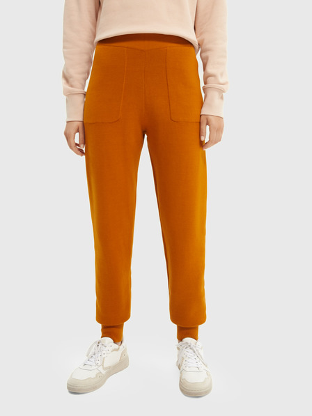 Scotch & Soda Orangefarbene Scotch & Soda Damen Sweatpants
