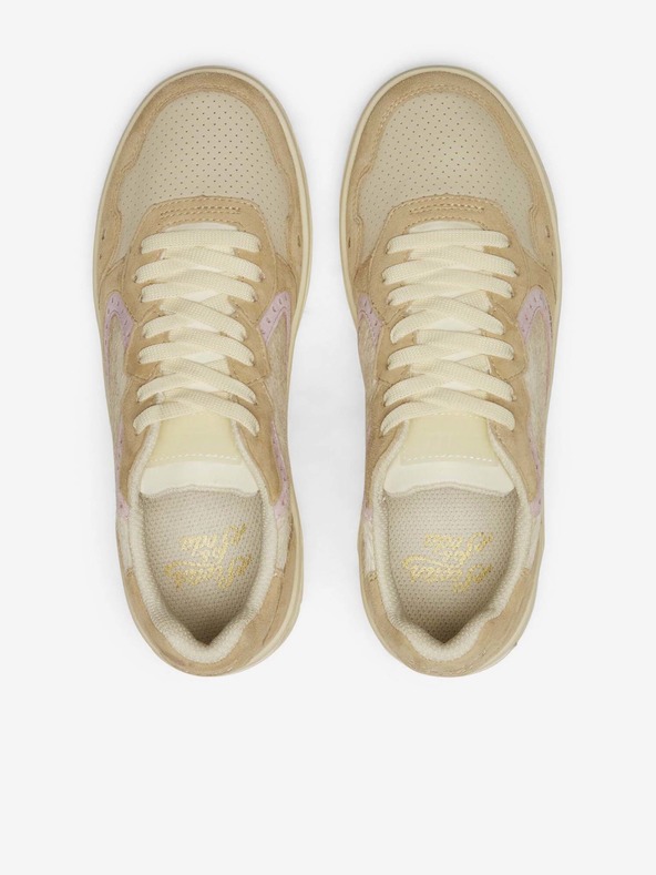 Scotch & Soda Beigefarbene Damen-Turnschuhe von Scotch & Soda