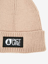 Picture Beigefarbenes geripptes Damen-Wollgemisch Picture Hut