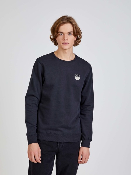 Blend Schwarzer Mischpullover