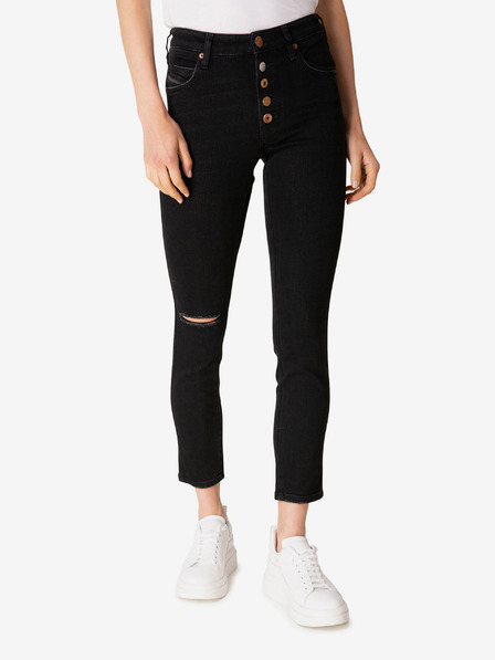 Diesel Dunkelblaue Diesel Babhila-B Damenjeans mit verkürzter Passform