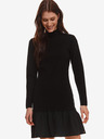 TOP SECRET Schwarzes Kleid mit Stehkragen TOP SECRET