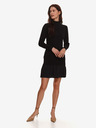 TOP SECRET Schwarzes Kleid mit Stehkragen TOP SECRET