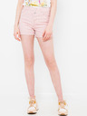 CAMAIEU Rosa gestreifte Shorts CAMAIEU